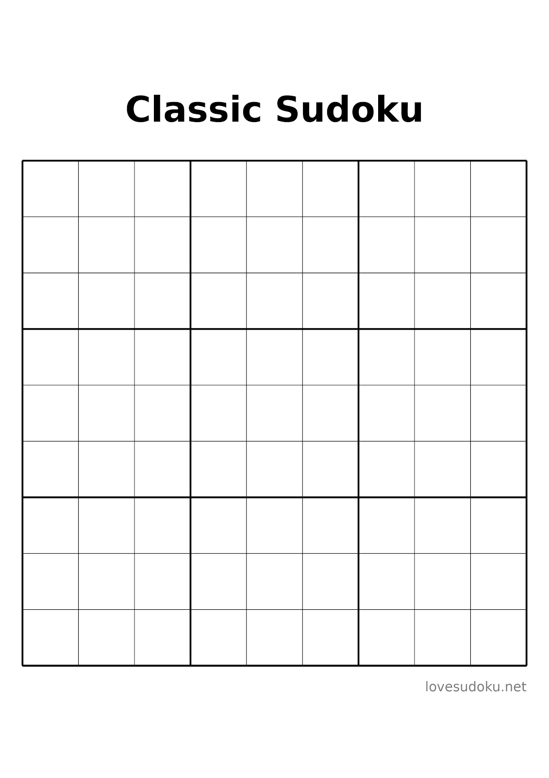 sudoku for seniors